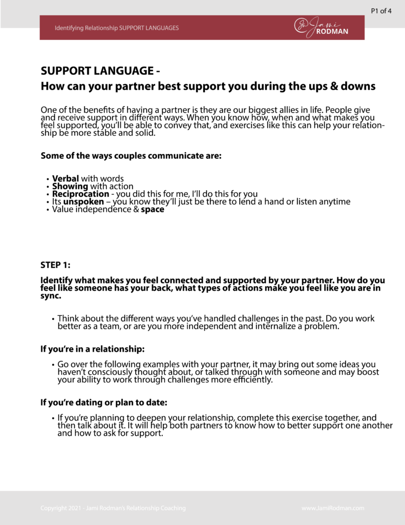 Relationship support languages p3