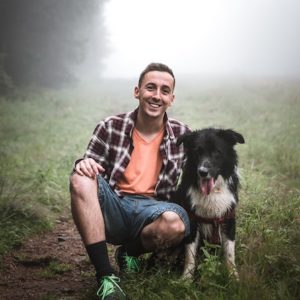 man with dog dating profile tips